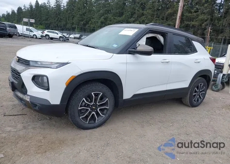 2021 Chevrolet Trailblazer Fwd Activ из США, поврежденный, VIN KL79MVSL4MB168702